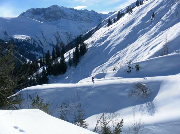 auf Höhe Mahdbergalpe