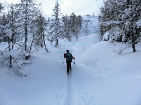 kupiertes Gipfelgelände