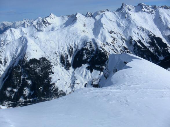 Gipfelblick nach Kaisers