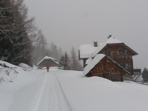 Das 1. Etappenziel ist schnell erreicht: die Heisshütte.