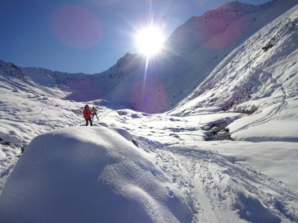 Durchs Senderstal zurück zur Kemater Alm