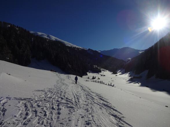 Am Talboden zurück zum Start