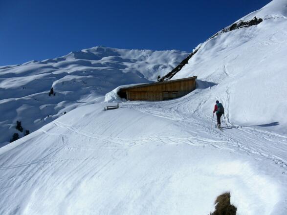 Niederjochkogel hinter der Seefeldalm