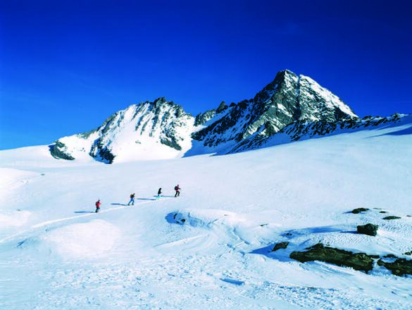 Aufstieg Teischnitzkees