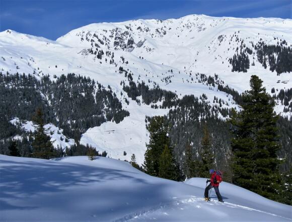 Sonnenjoch vom Anstieg zur Pallspitze
