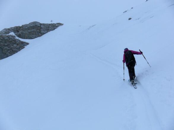 felsiger Gipfelstock des Hahnleskopfes