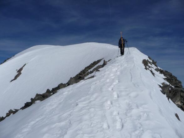 Die letzten Meter sind unproblematisch im Stapf bewältigbar