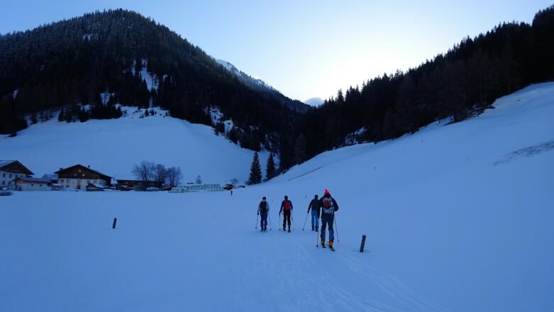 Eingang ins Fradertal.