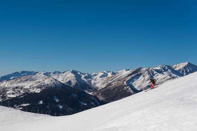 Abfahrt beim Teuerlnock