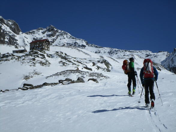 die letzten Meter zur Siegerlandhütte
