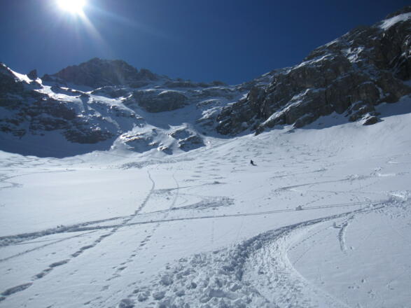 guter alter Pulver im Schlauchkar