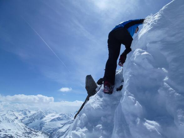 Der letzte Steilaufschwung