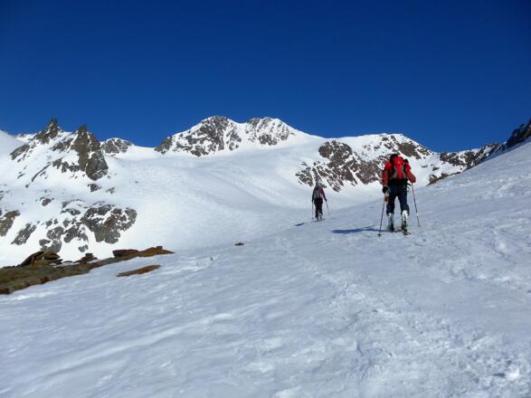 Guslarferner und Oberes Guslarjoch links