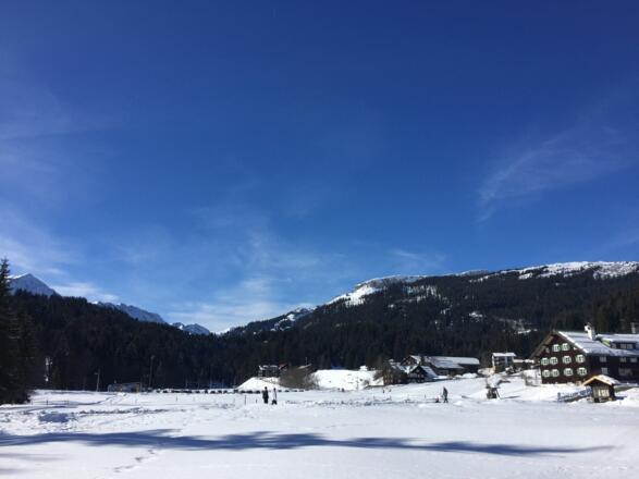 Blick von der Au ins Schwarzwassertal