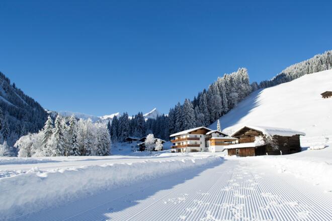 Wanderweg Steinbockloipe