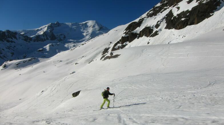Den Blick nach Süden dominiert ...