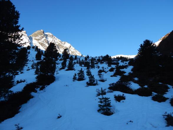 Hinauf ins Schöntal