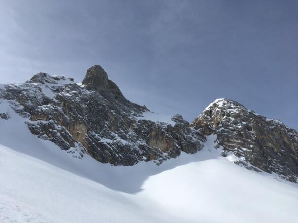 Der letzte Gipfelhang