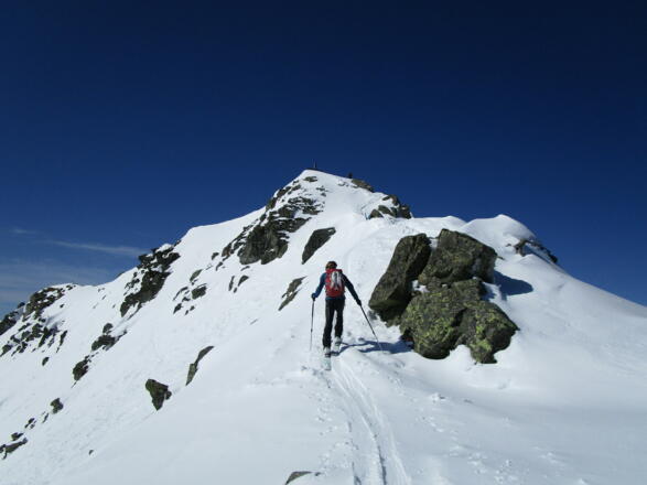 die letzten Meter zur Seekarspitze