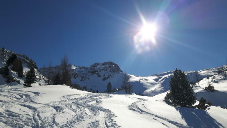 das kupierte Gelände