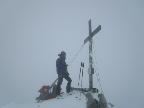 am Gipfel des Wilden Freiger