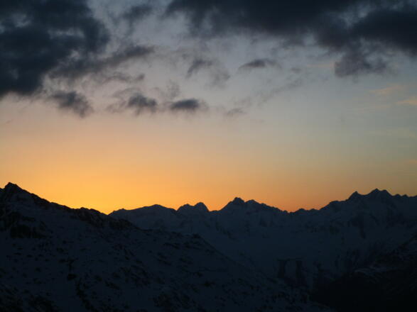 Morgenstimmung in den Stubaier Alpen