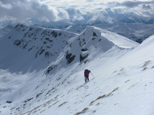 Teufelssprung aus dem Gipfelkar