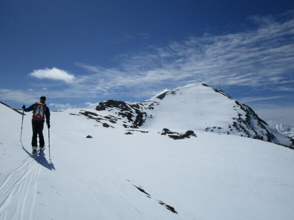 flach rüber zur Plattenspitze
