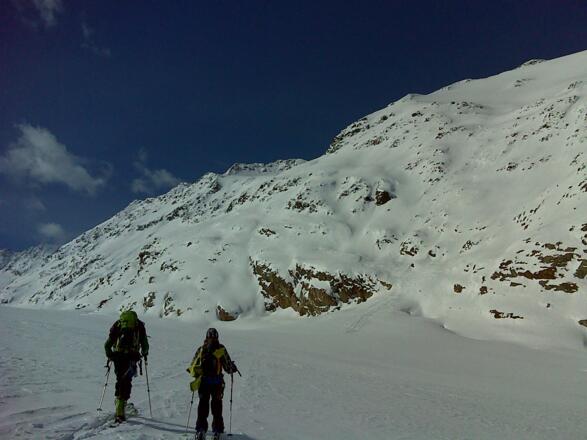 Zum Einstieg in der Ostflanke