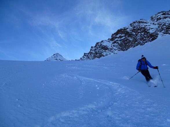 Pulverschwünge am Hangererferner