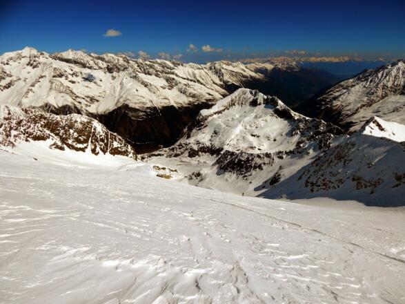 Am Wilden Freiger-Ferner - Blick nach Norden