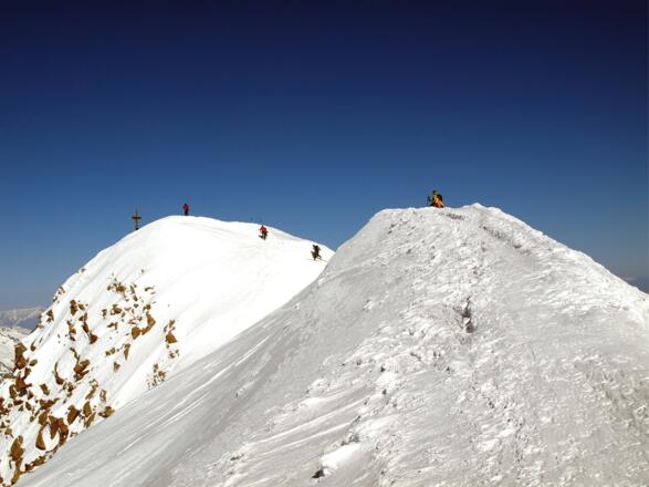 Schlussgrat mit Vorgipfel und Venediger