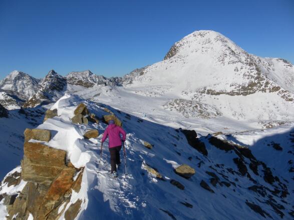 am Nordrücken vor der Schaufelspitze