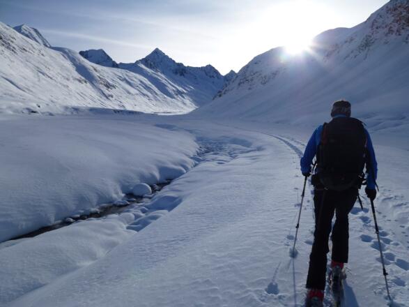 Am Beginn des Rotmoostales