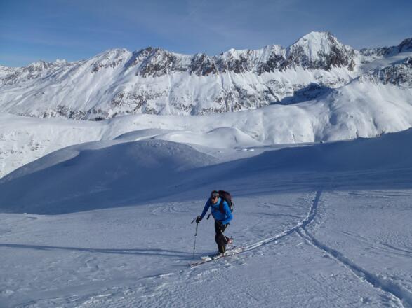 Blick gegen Osten zum Granatenkogel 3318m