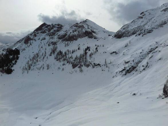 Wildalmkessel, Henne und Wildseeloderhaus vom Gipfel