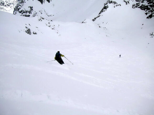 herrliche Skihänge im Bockkar