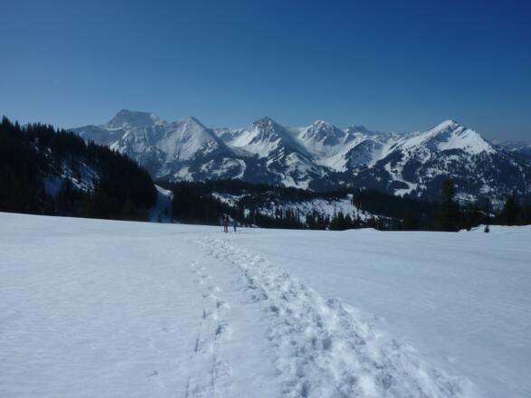 Panorama beim Aufstieg
