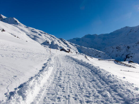 Zurück zur Langtalereckhütte