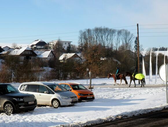 Parken beim Sportplatz 295m