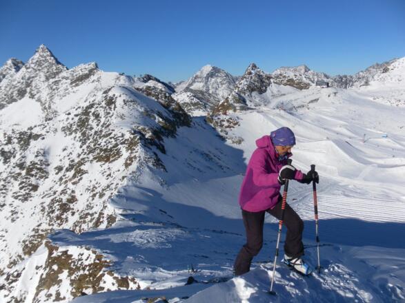 Stubaier Wildspitze hinter Kleinem Isidor