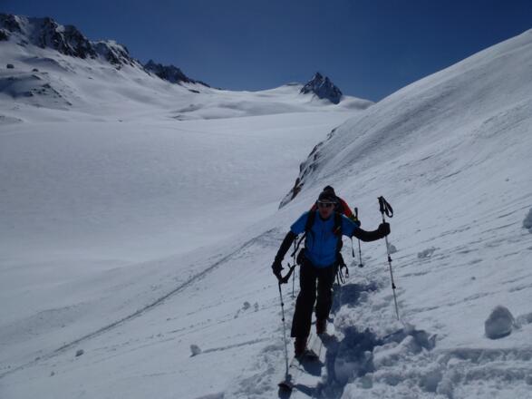 Blick über den Gurglerferner