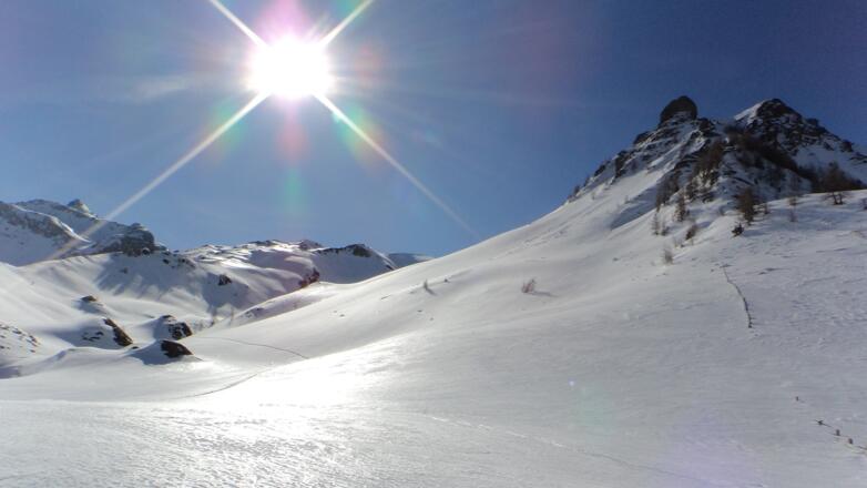 Noch ein Blick zurück ins Außergriff.