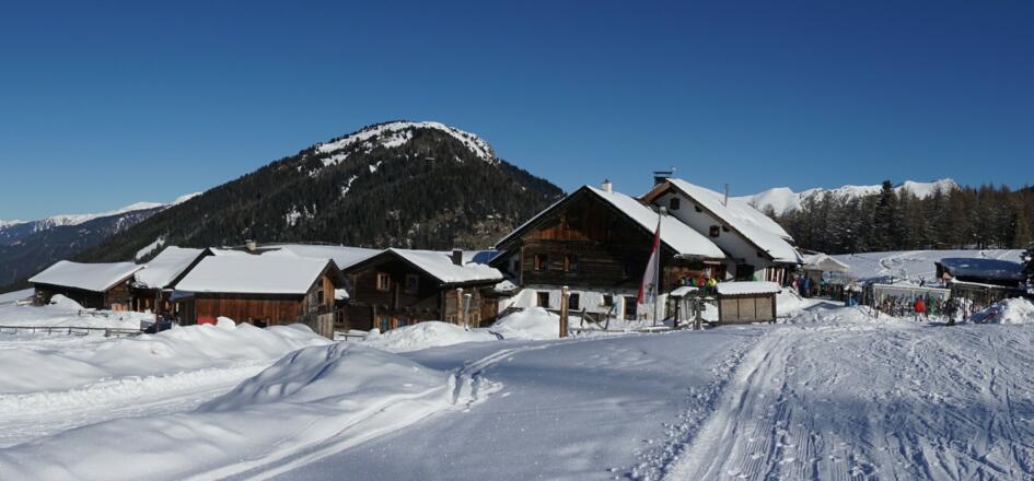 Sattelbergalm Winter