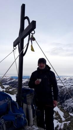 Am Gipfel der Grafennsspitze