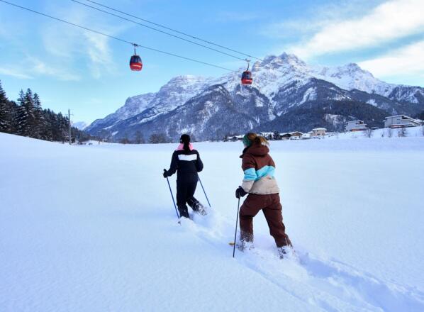 Winterwanderung Waidring Gondelbahn