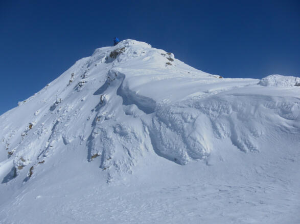 Gipfelaufbau des Sillingkopfs