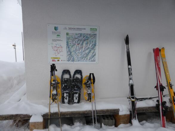 Eine gute Ausrüstung für den hochaplinen Bereich ist wichtig.,