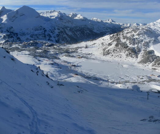 Obertauern aus der Hundskogelrinne