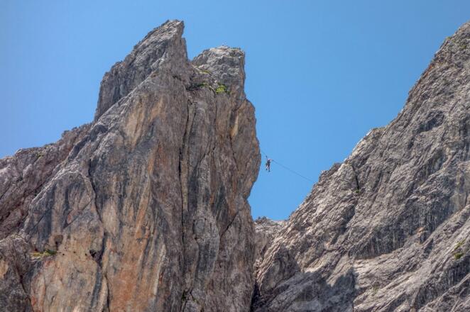 Klettersteig Flying Fox